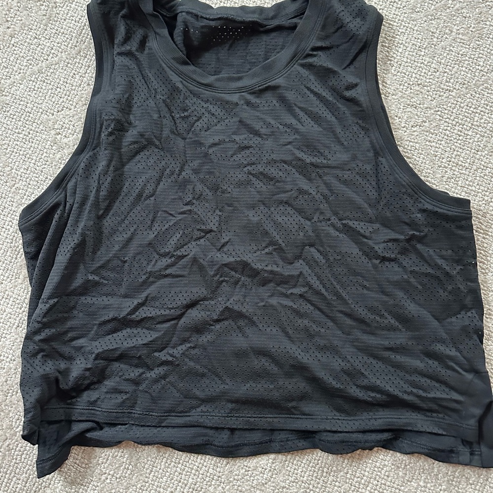 Lulu Black Sleeveless Women's Top